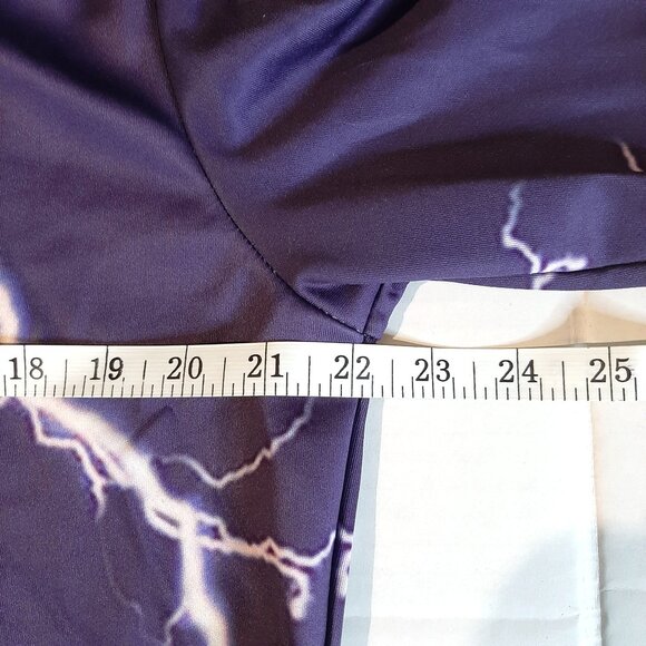 Lightning kitten 3d allover cat print unisex hoodie size L - XL front pocket - Picture 7 of 8